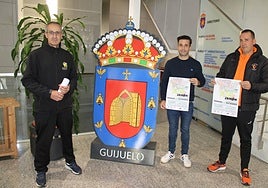Melchor Herráez, Jesús Manuel Hernández y Santiago del Bosque.