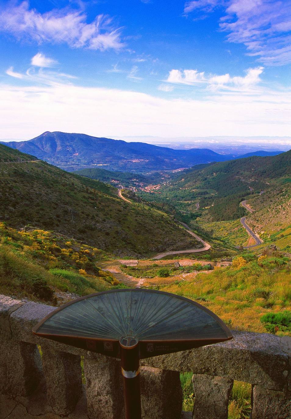 Panorámica del segundo punto más frío de España.