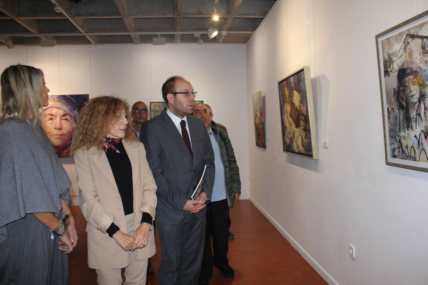 Ciudad Rodrigo rinde homenaje a Carmen Martín Gaite a través de la pintura