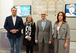 David Mingo, Eva Picado, Javier Iglesias y Pilar Sánchez.