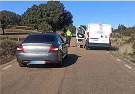 Momento de la detención.