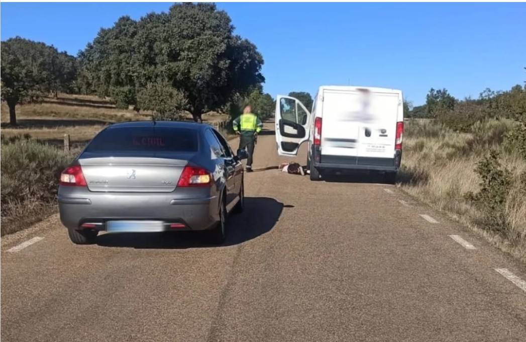 Momento de la detención.