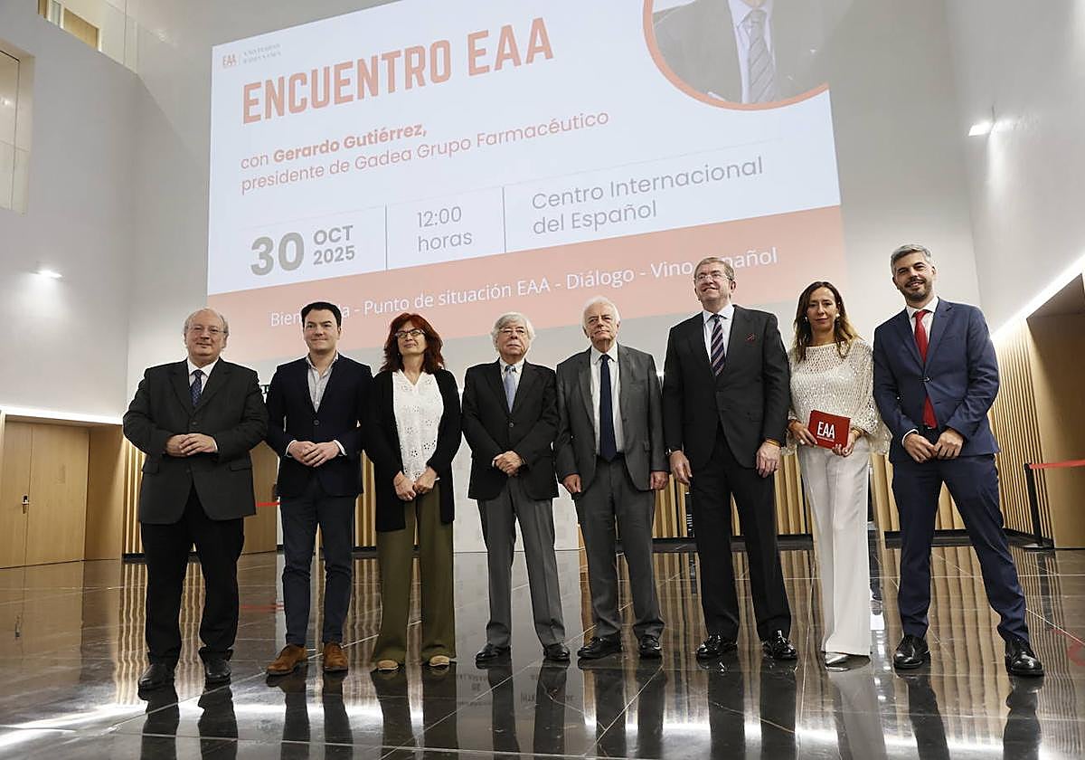 Enrique Cabero, Pedro Martínez, Marta Gutiérrez, Román Álvarez, Gerardo Gutiérrez, Isidoro Alanís, Mónica Alaejos y Ángel Hernández.