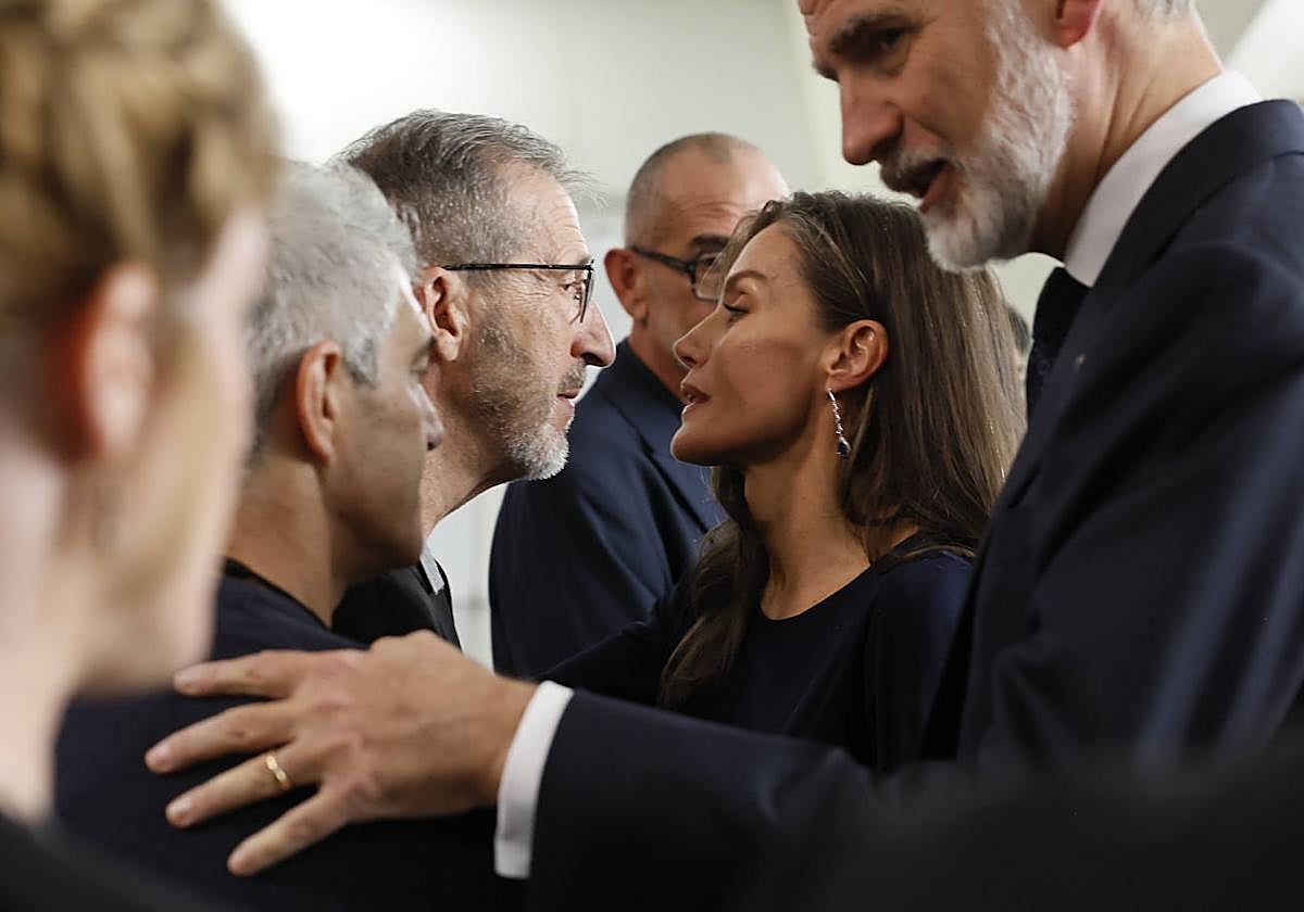 La Reina Letizia, en la Ciudad de las Artes y las Ciencias de Valencia.