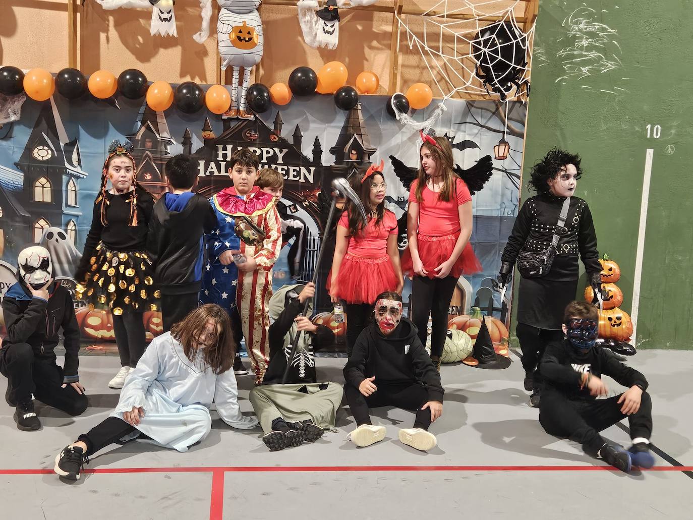 Lumbrales celebra una tarde de Halloween