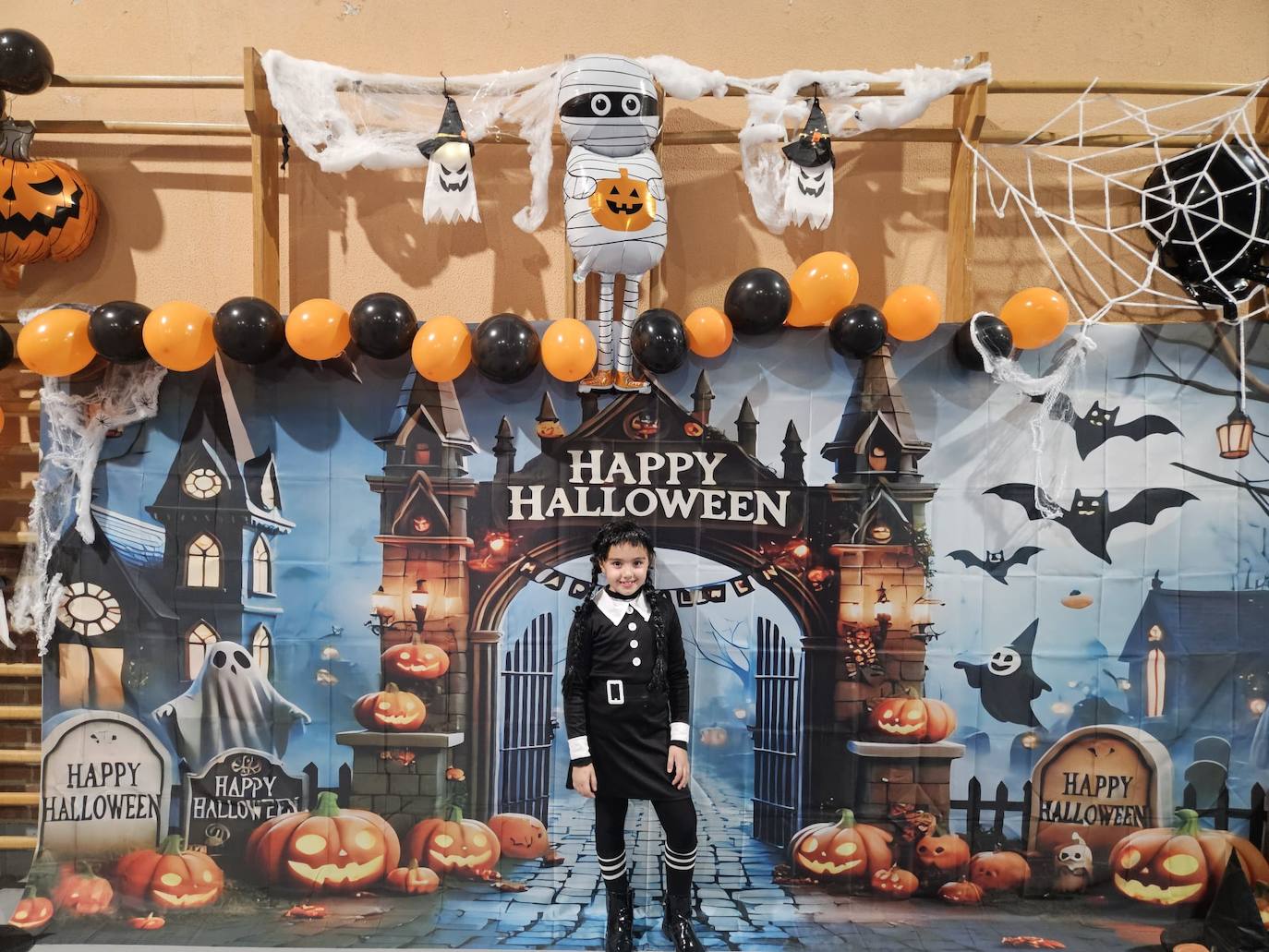 Lumbrales celebra una tarde de Halloween