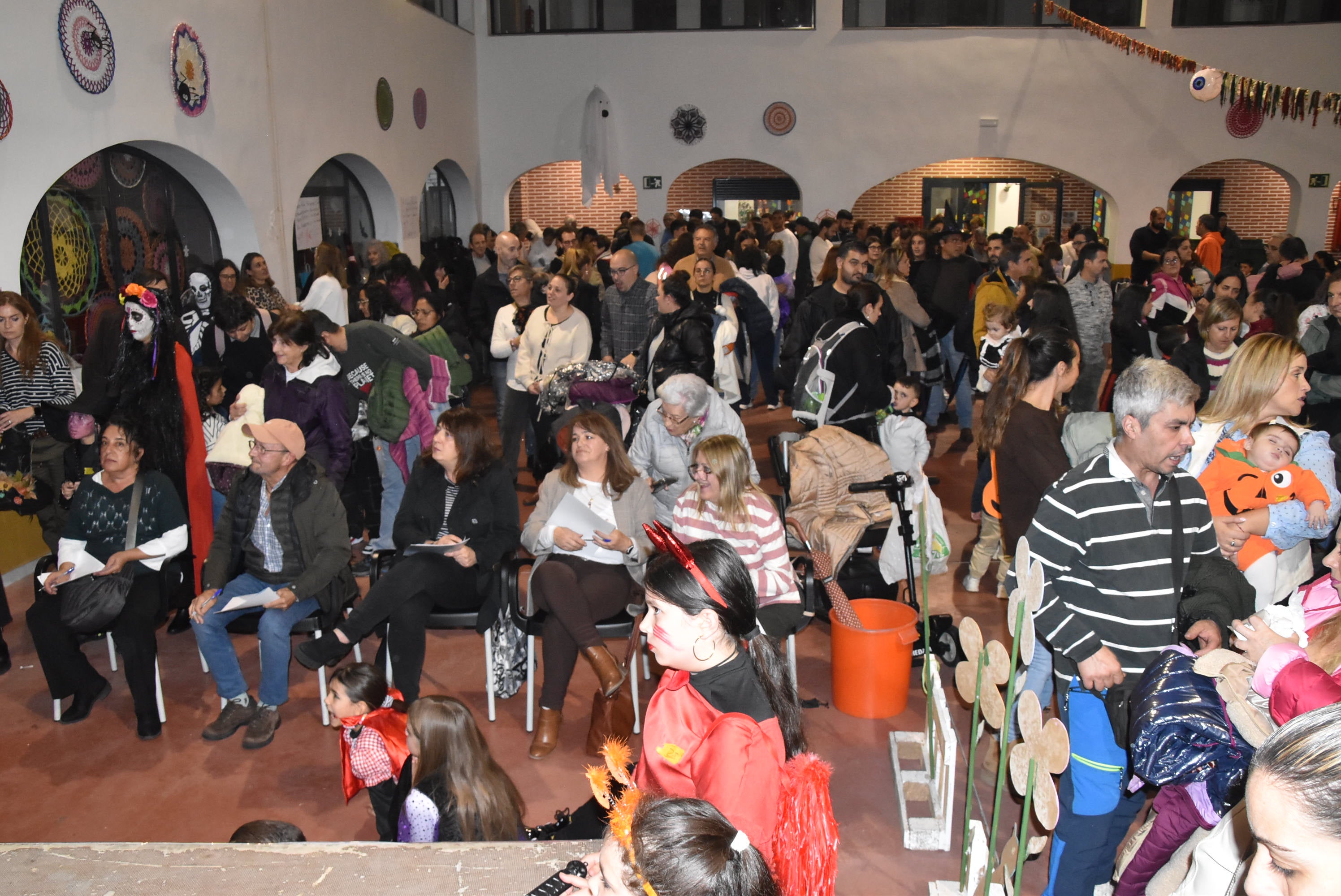 Lleno en la fiesta de Halloween celebrada en Béjar