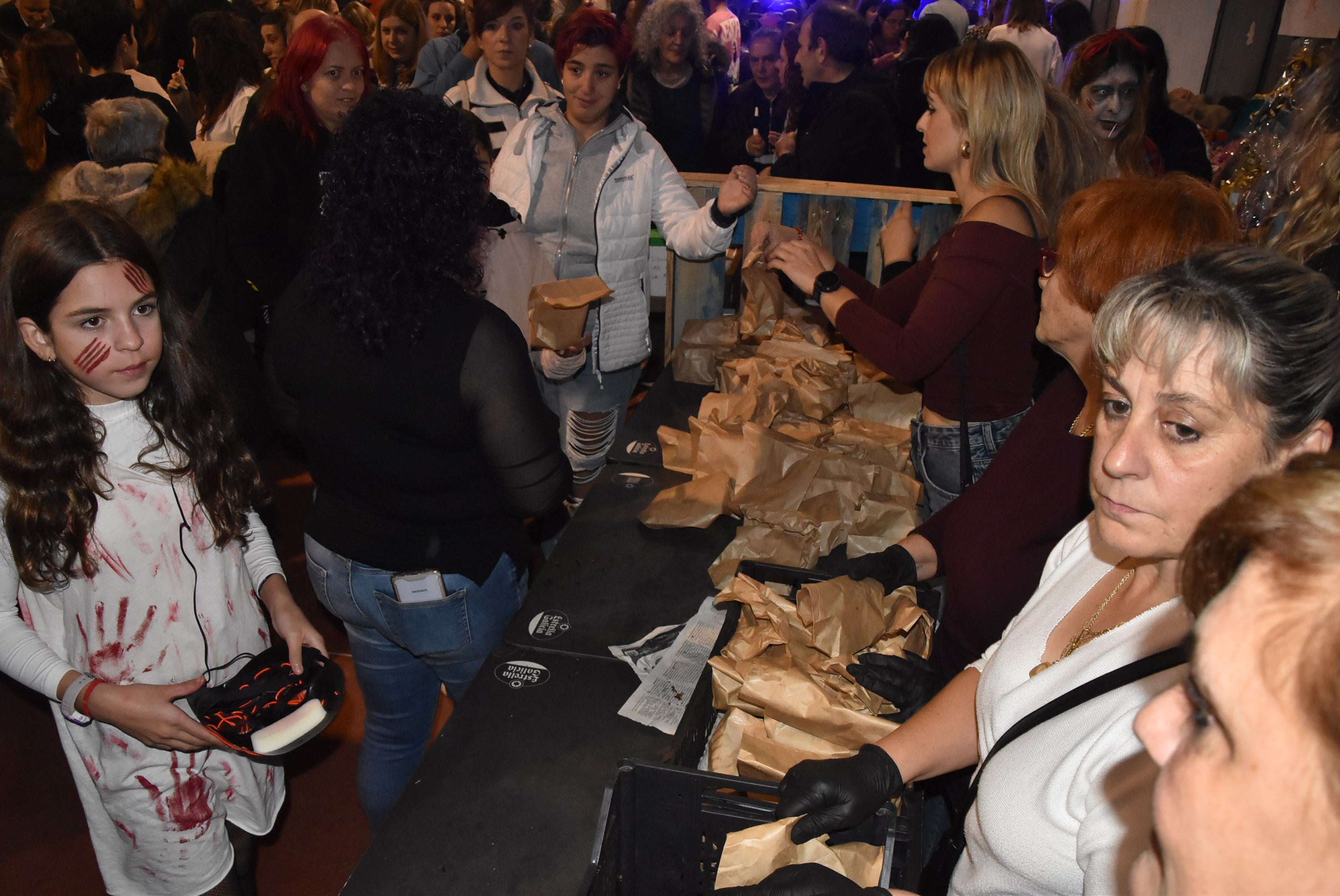 Lleno en la fiesta de Halloween celebrada en Béjar