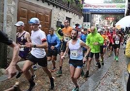 La salida tuvo lugar desde la Plaza Mayor