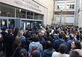 Llamamiento en una de las últimas oposiciones de la Universidad en 2023.