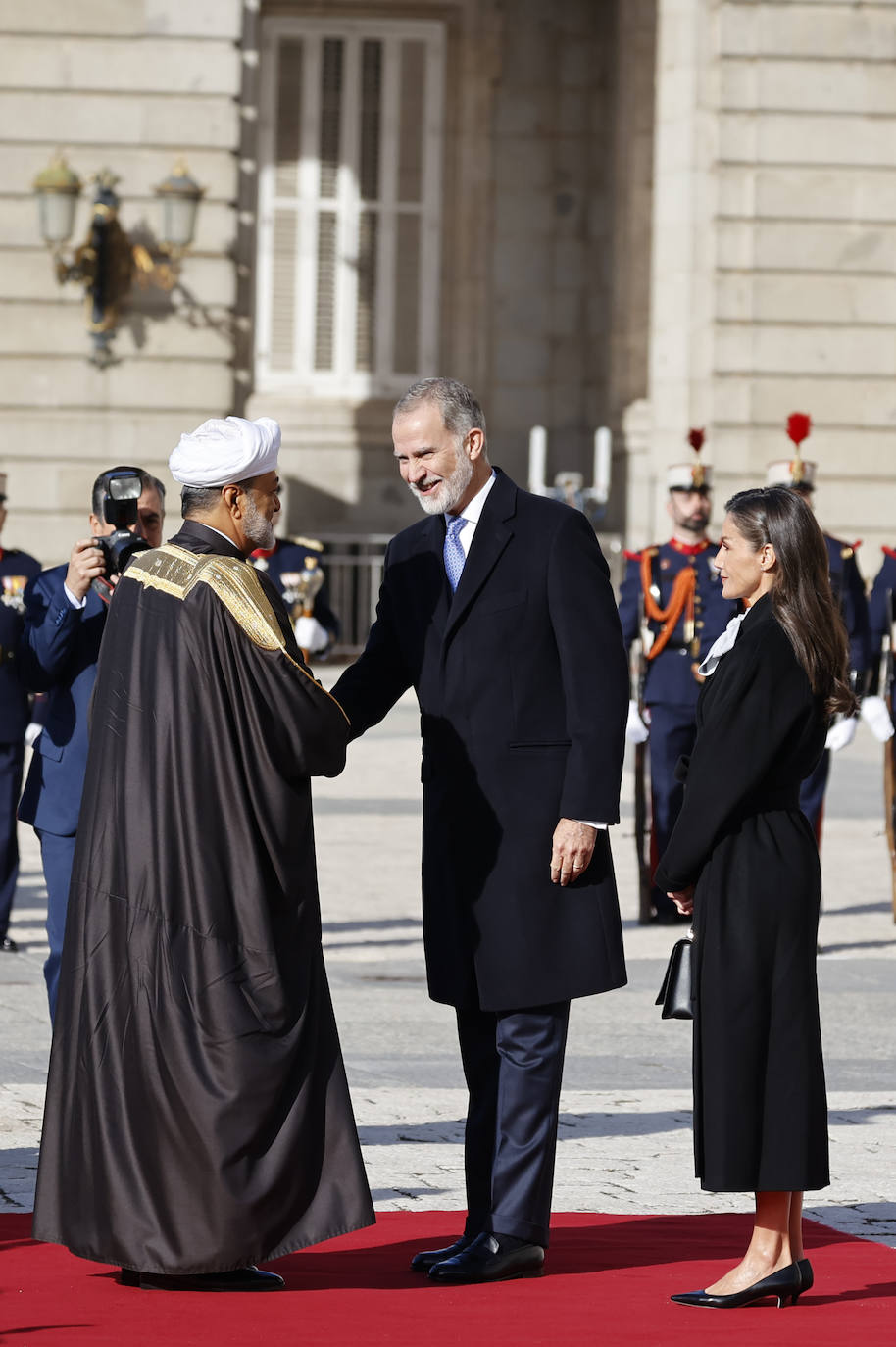 El elegante look con el que la reina Letizia ha acaparado todas las miradas del Palacio Real