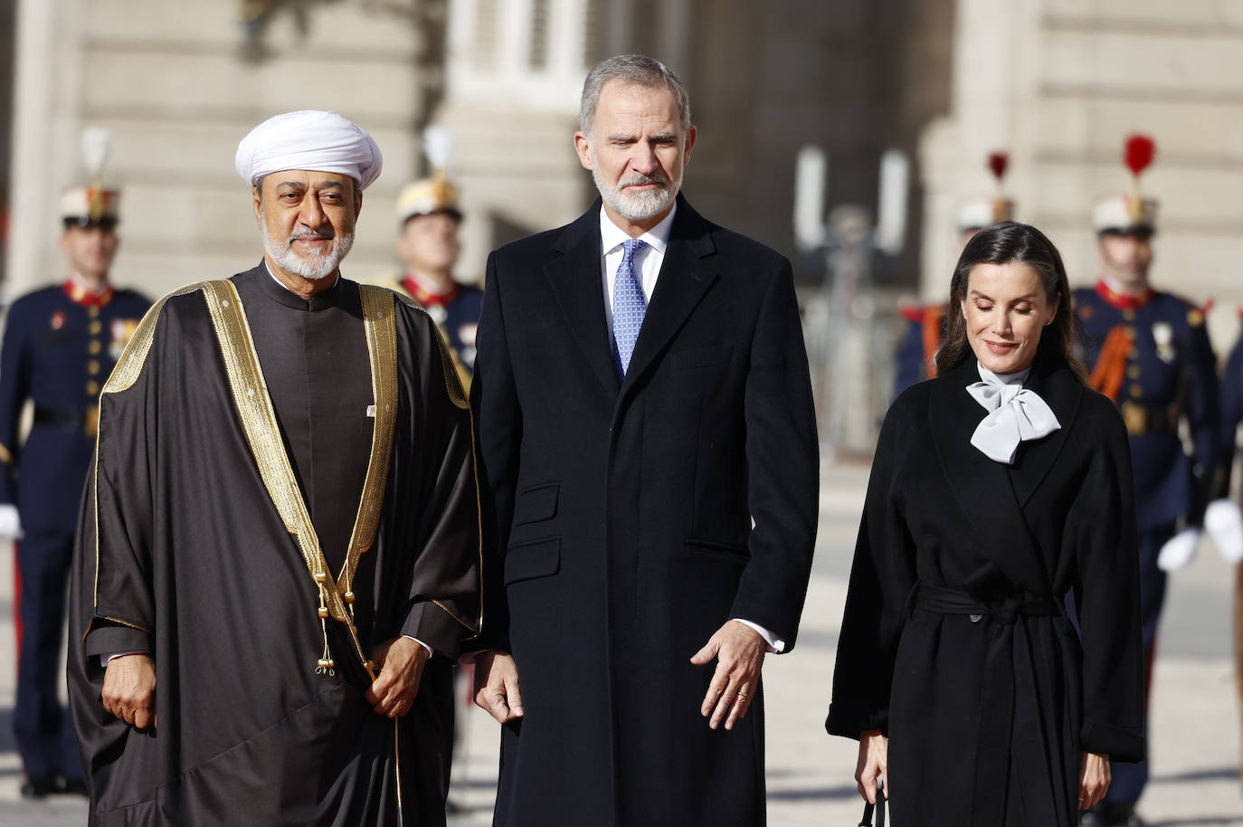 El elegante look con el que la reina Letizia ha acaparado todas las miradas del Palacio Real