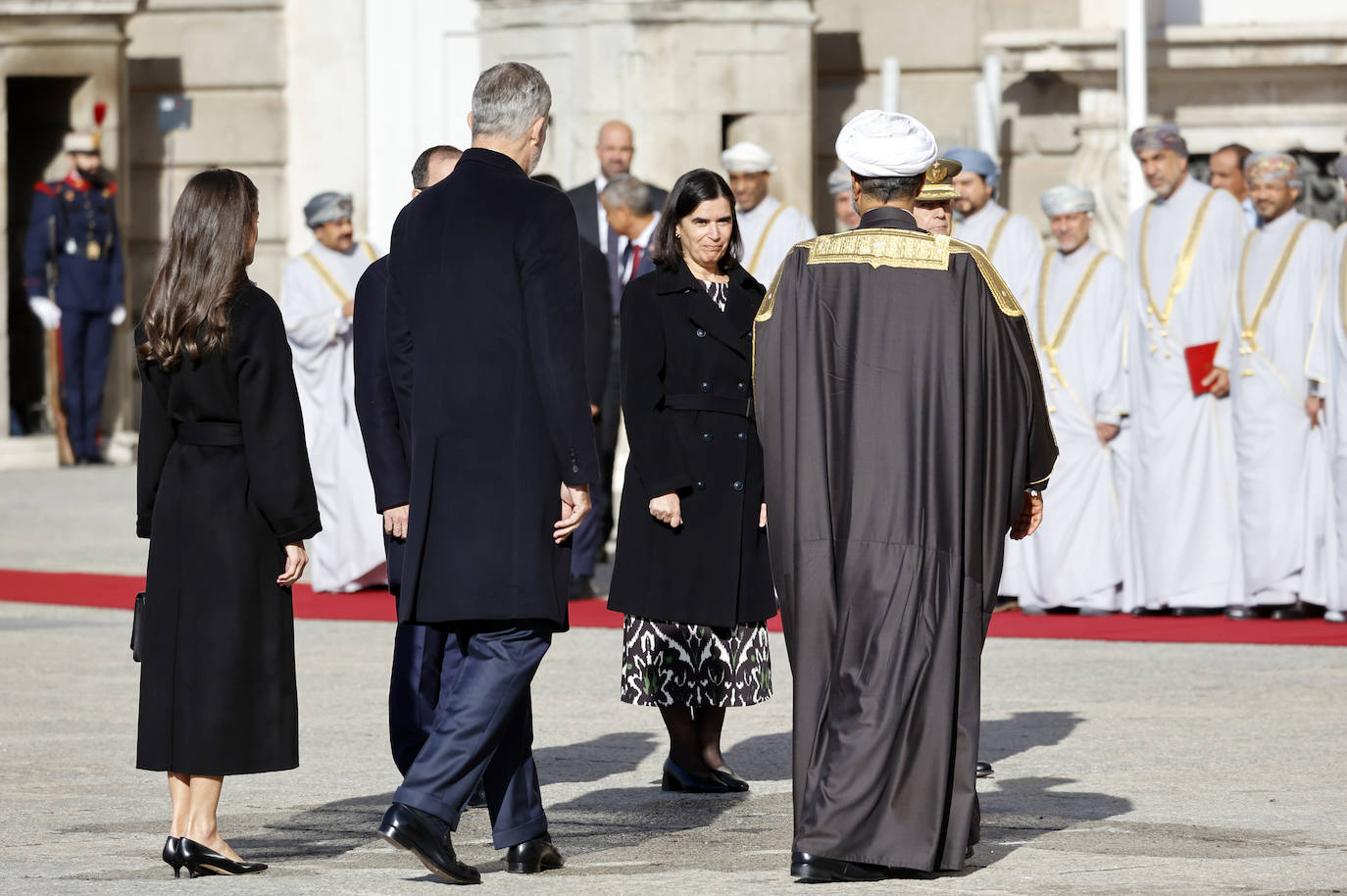 El elegante look con el que la reina Letizia ha acaparado todas las miradas del Palacio Real