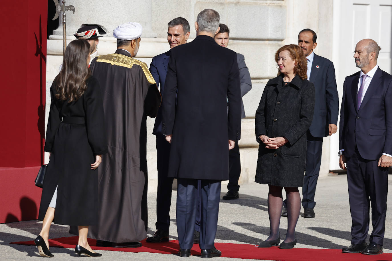 El elegante look con el que la reina Letizia ha acaparado todas las miradas del Palacio Real