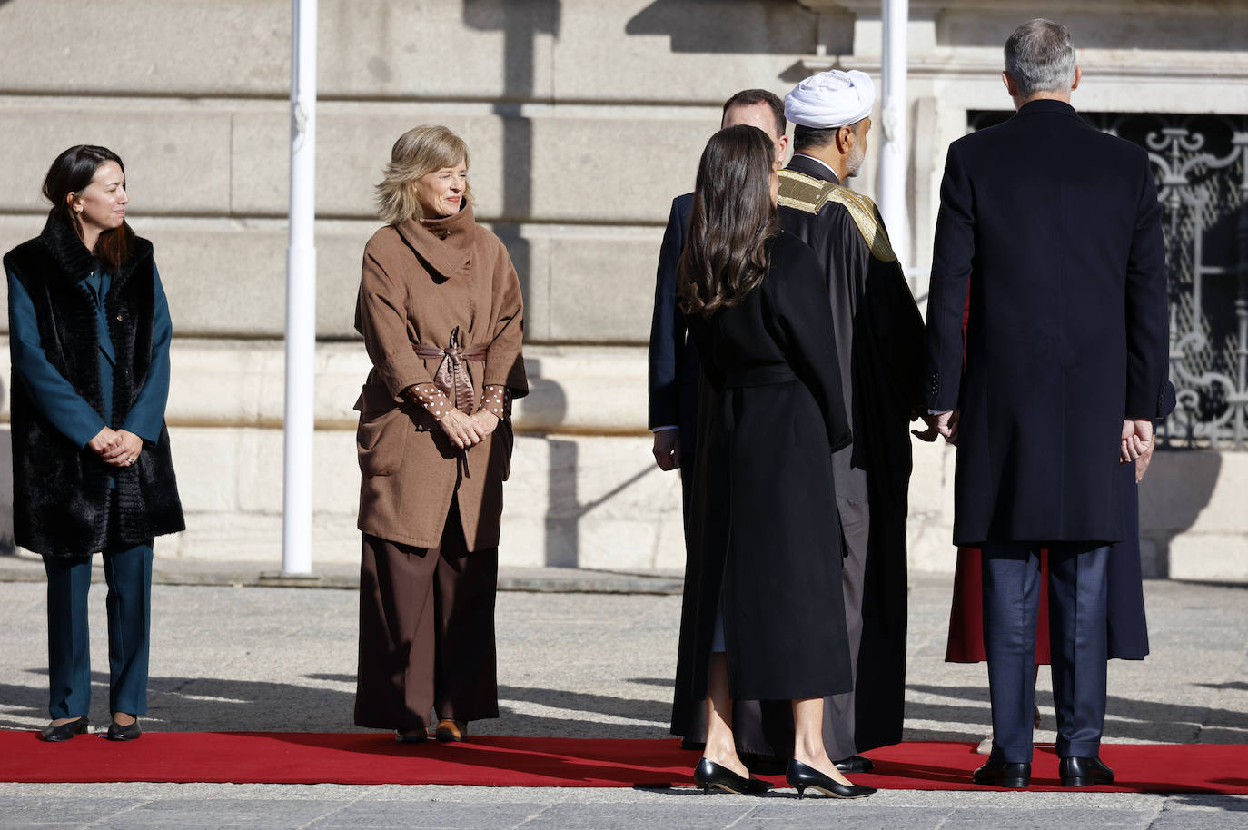 El elegante look con el que la reina Letizia ha acaparado todas las miradas del Palacio Real