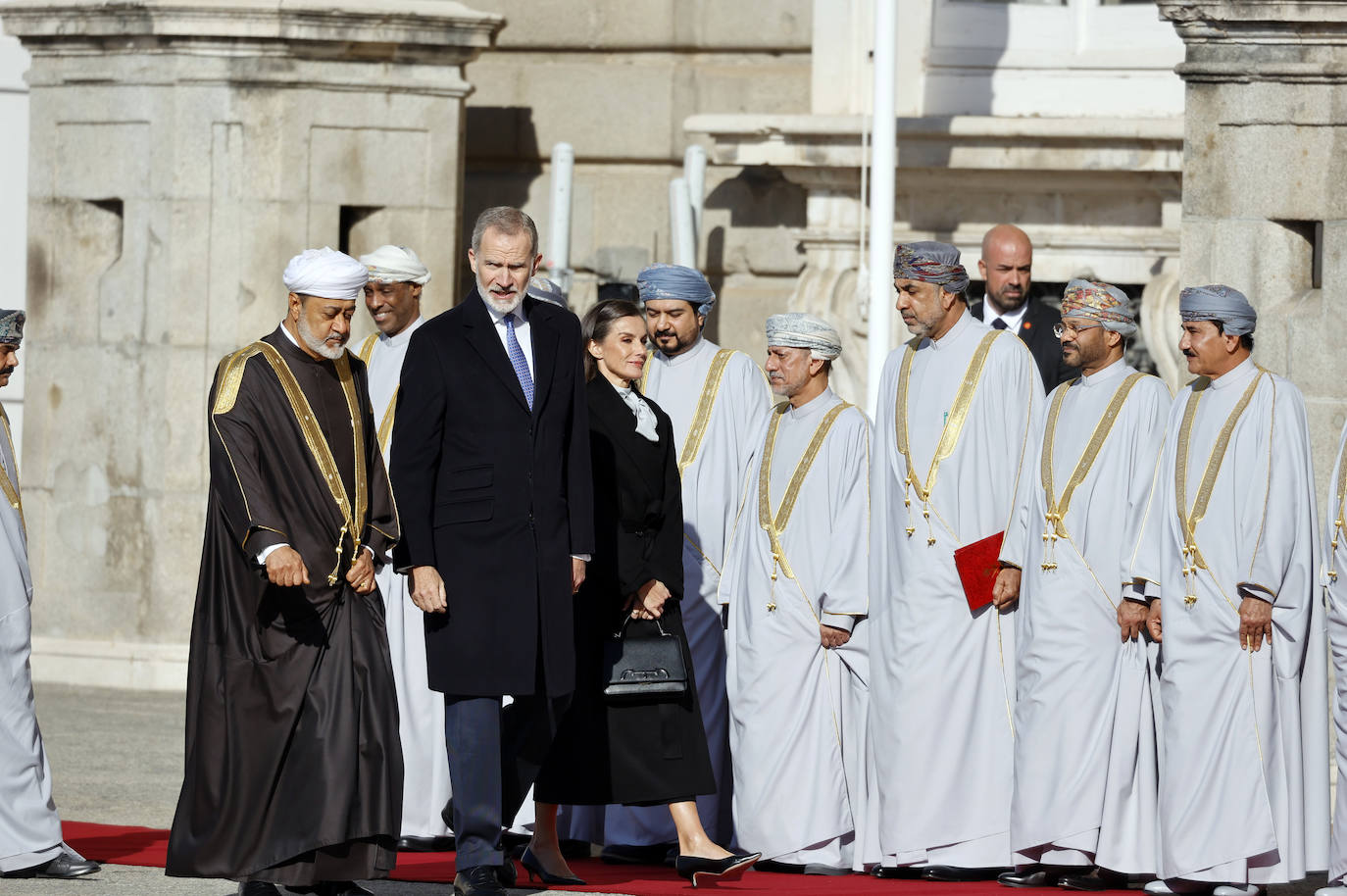 El elegante look con el que la reina Letizia ha acaparado todas las miradas del Palacio Real