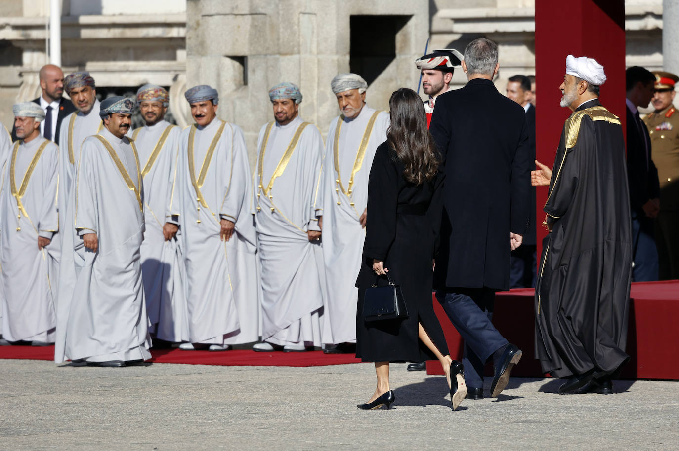 El elegante look con el que la reina Letizia ha acaparado todas las miradas del Palacio Real