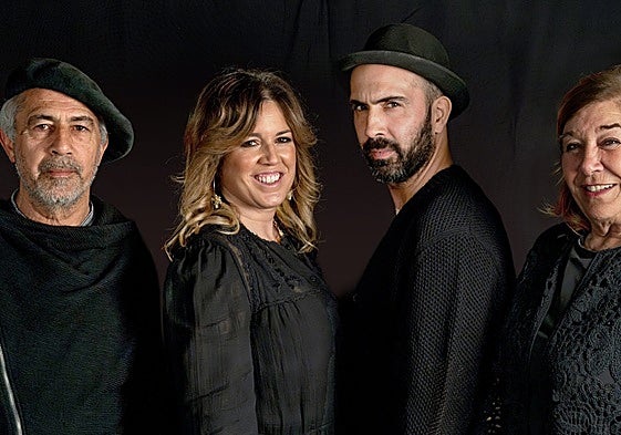 Integrantes del grupo Mayalde.