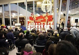 Imagen del certamen de villancicos del año 2016.