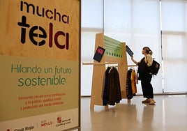 Imagen de la exposición en Salamanca.