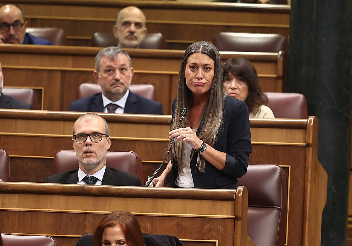 La portavoz de Junts en el Congreso, Miriam Nogueras.