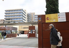 Edificios del Instituto Nacional y la Tesorería General de la Seguridad Social.