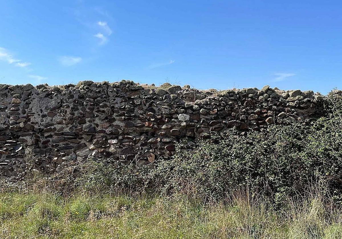 Restos actuales del castillo.