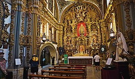 Imagen de la capilla de la Vera Cruz.