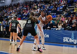 Zellous, en el partido del viernes contra el Estepona.