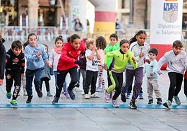 Los más pequeños, en la Olimpiada Infantil organizada por La Armuña