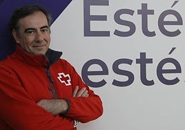 Íñigo Vila, en el Centro de Formación de Cruz Roja.