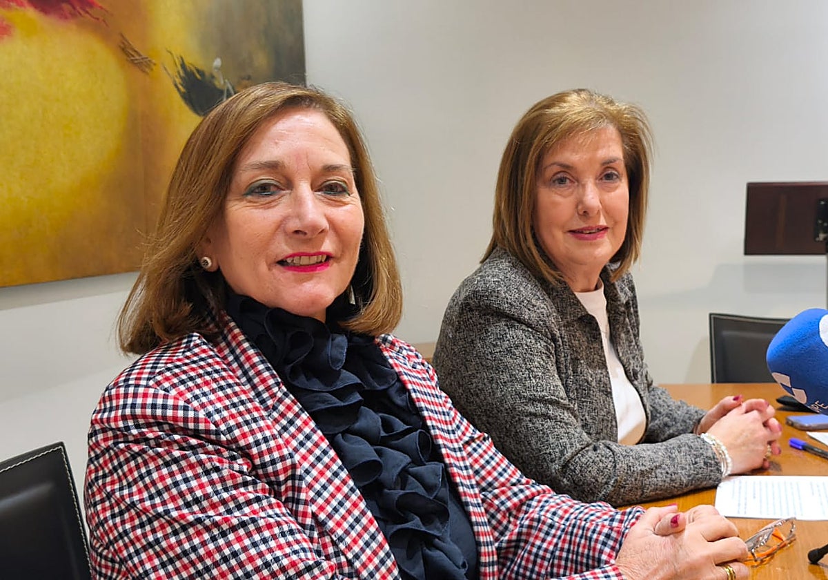 Carmen Ávila y Sonsoles Núñez.