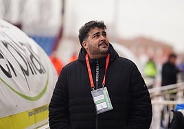 Miguel Ángel Sandoval, en el Reina Sofía.