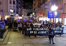 Concentración en el Dia Internacional contra la Violencia de Género.