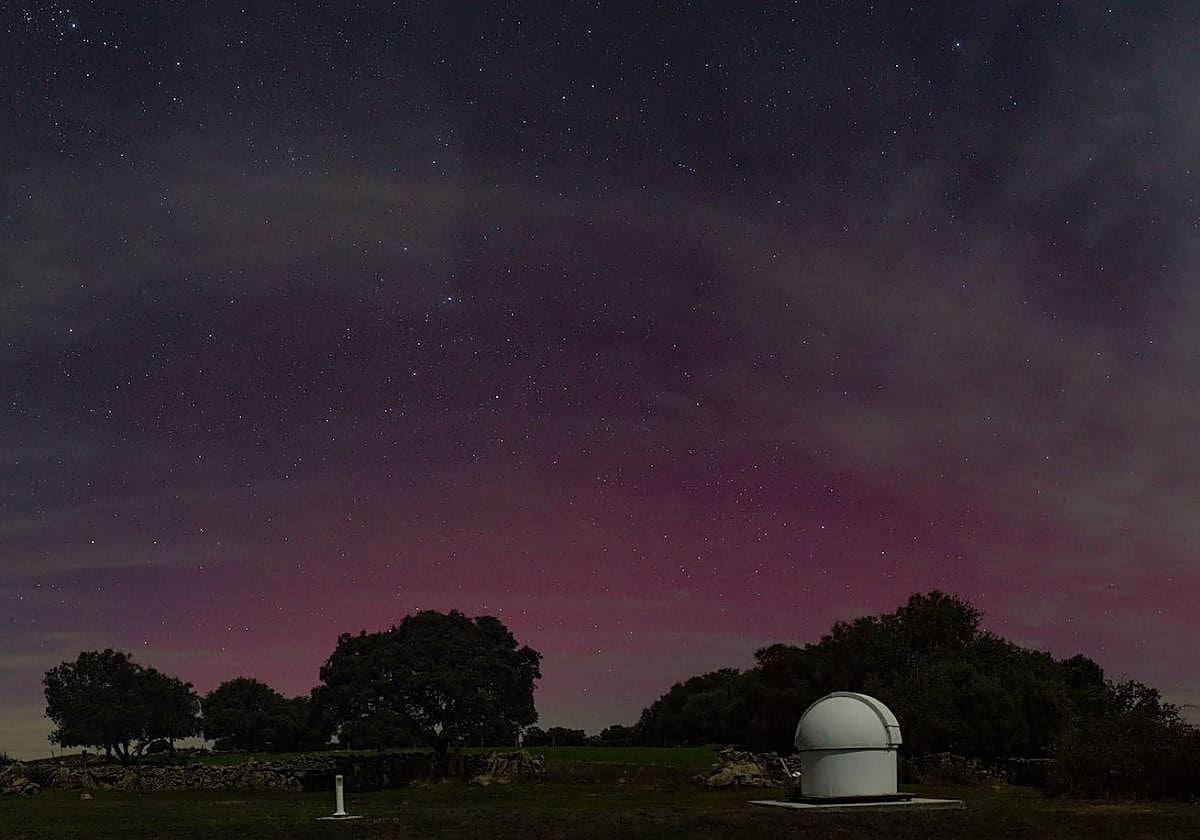 Auroras boreales sobre Salamanca: el gran espectáculo del cielo