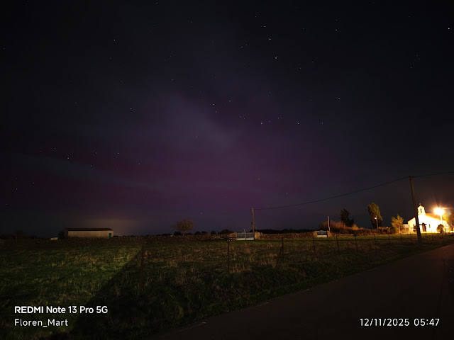 Auroras boreales sobre Salamanca: el gran espectáculo del cielo