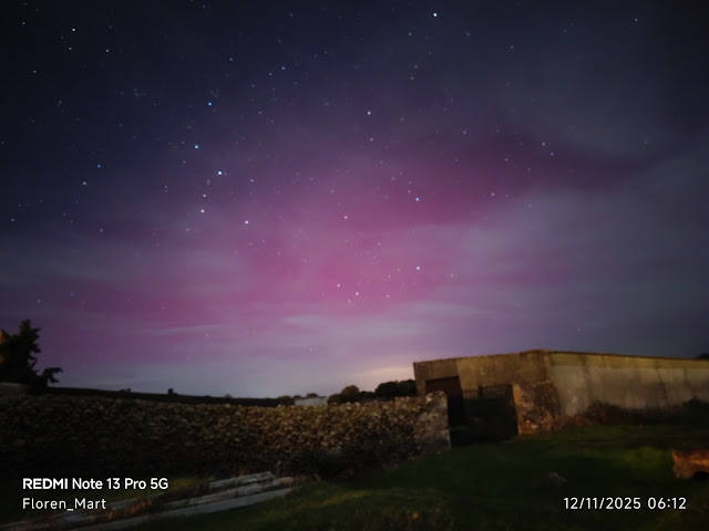 Auroras boreales sobre Salamanca: el gran espectáculo del cielo