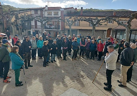 Imagen de la actividad celebrada el sábado pasado en Peñacaballera dentro del Festival.