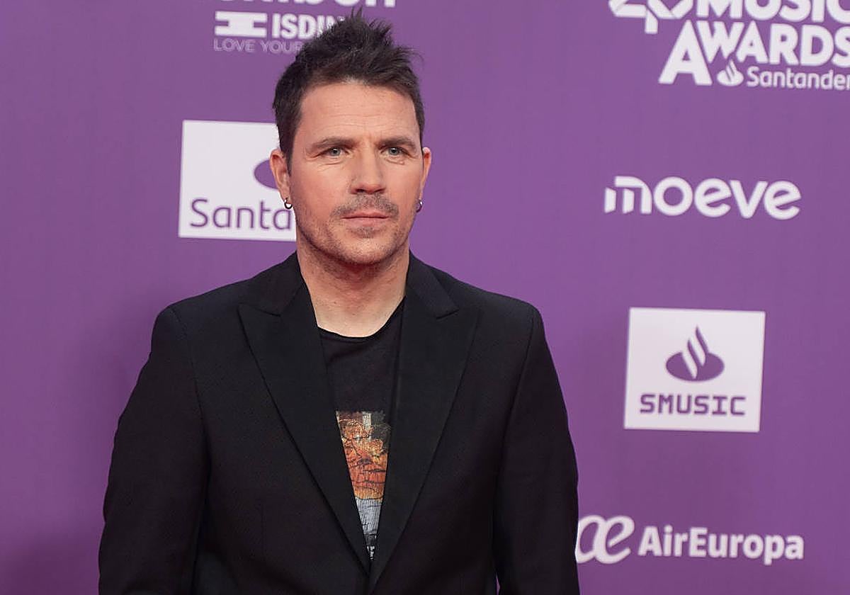 El cantante Dani Martín.