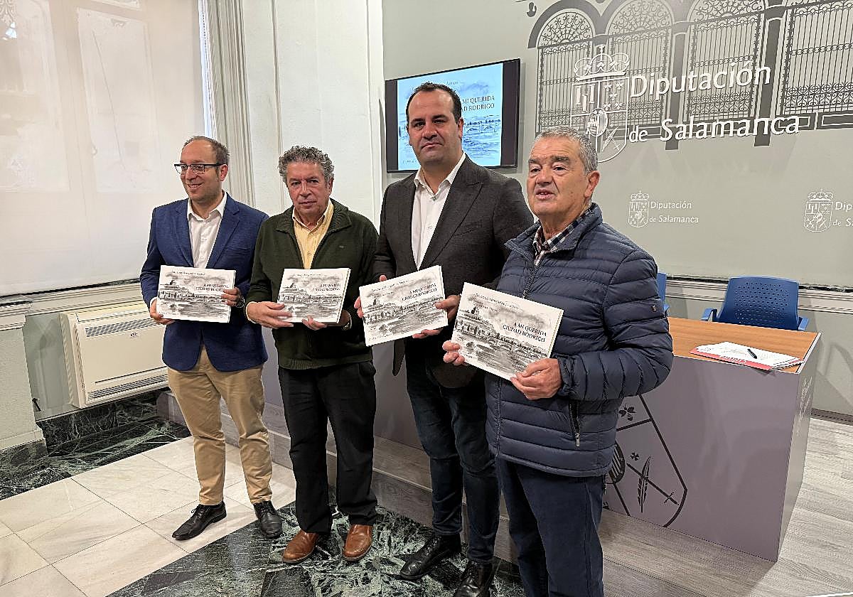 Marcos Iglesias, Carlos García, David Mingo y Faustino Hernández.