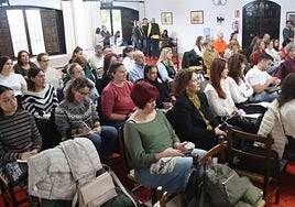 Los asistentes al II Encuentro de Voluntariado de la provincia de Salamanca.