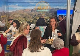 Imagen del expositor de Béjar en una edición anterior de Intur, en Valladolid.