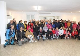 Los participantes se congregaron en el salón del Ayuntamiento