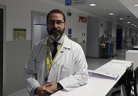 Francisco Blanco Antona, jefe de Cirugía General del Hospital de Salamanca.