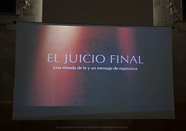 Proyección de 'El Juicio Final de la Catedral Vieja'.