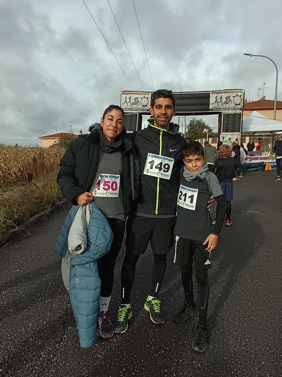Dani Sanz y Verónica Sánchez, los más rápidos en Almenara de Tormes