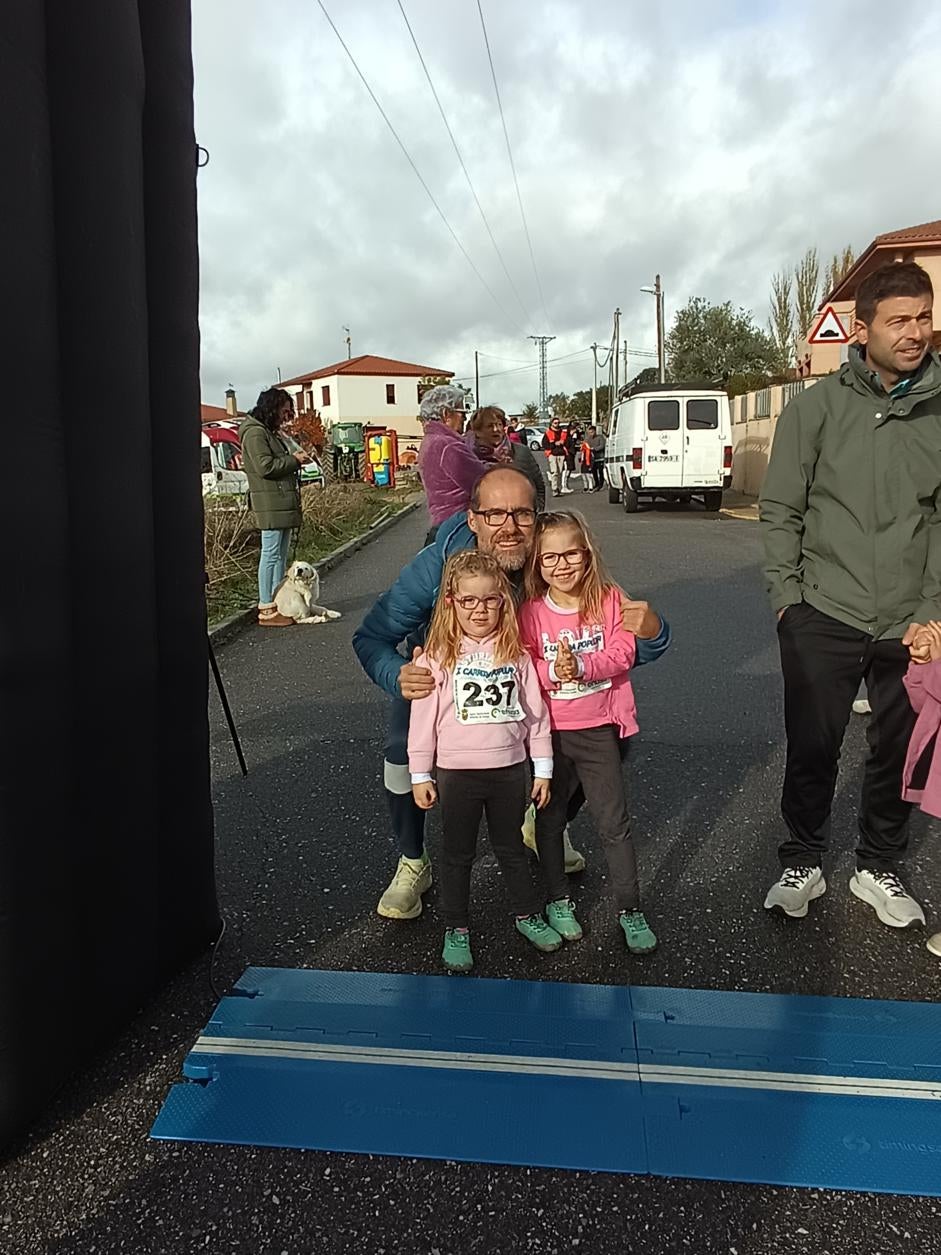 Dani Sanz y Verónica Sánchez, los más rápidos en Almenara de Tormes