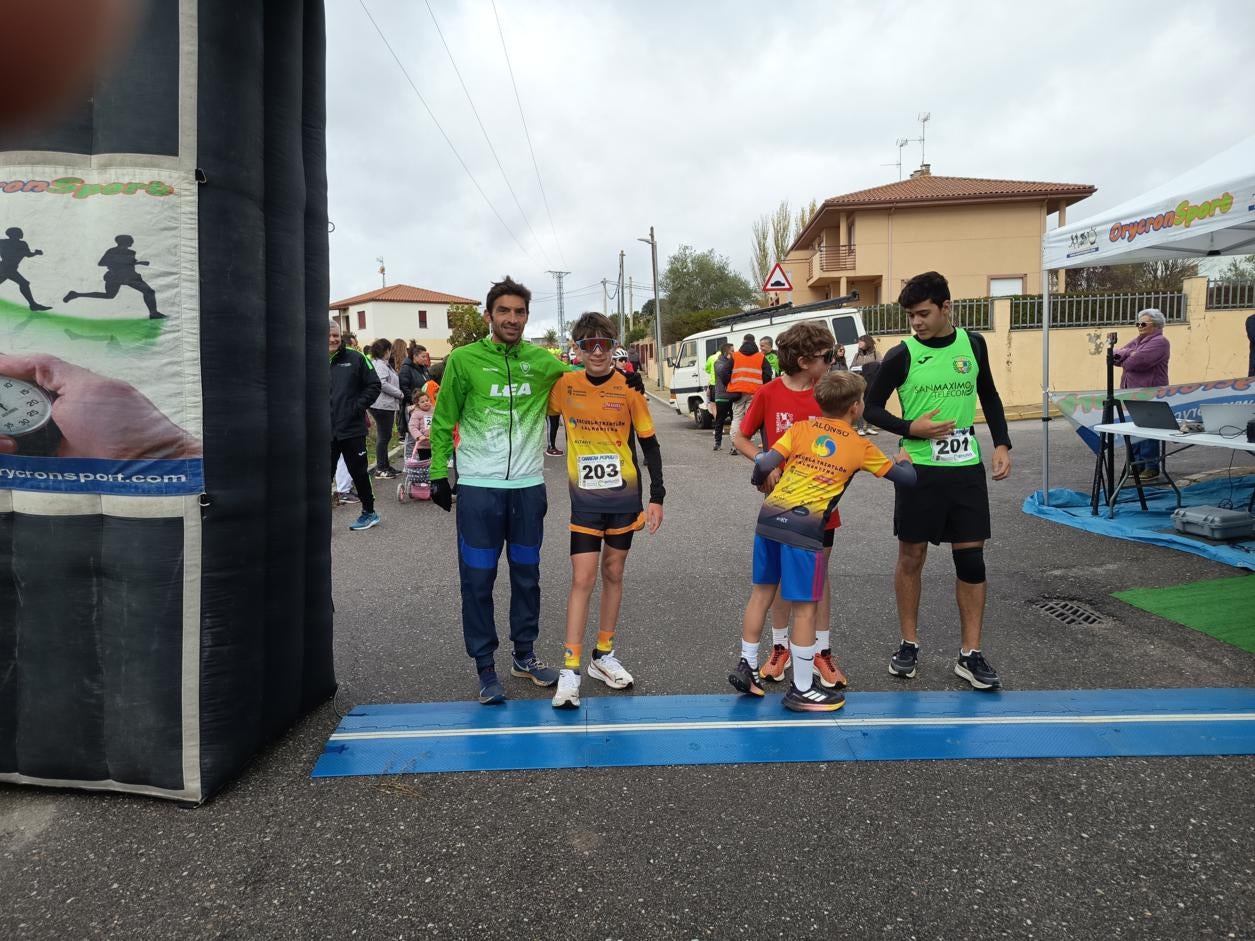 Dani Sanz y Verónica Sánchez, los más rápidos en Almenara de Tormes