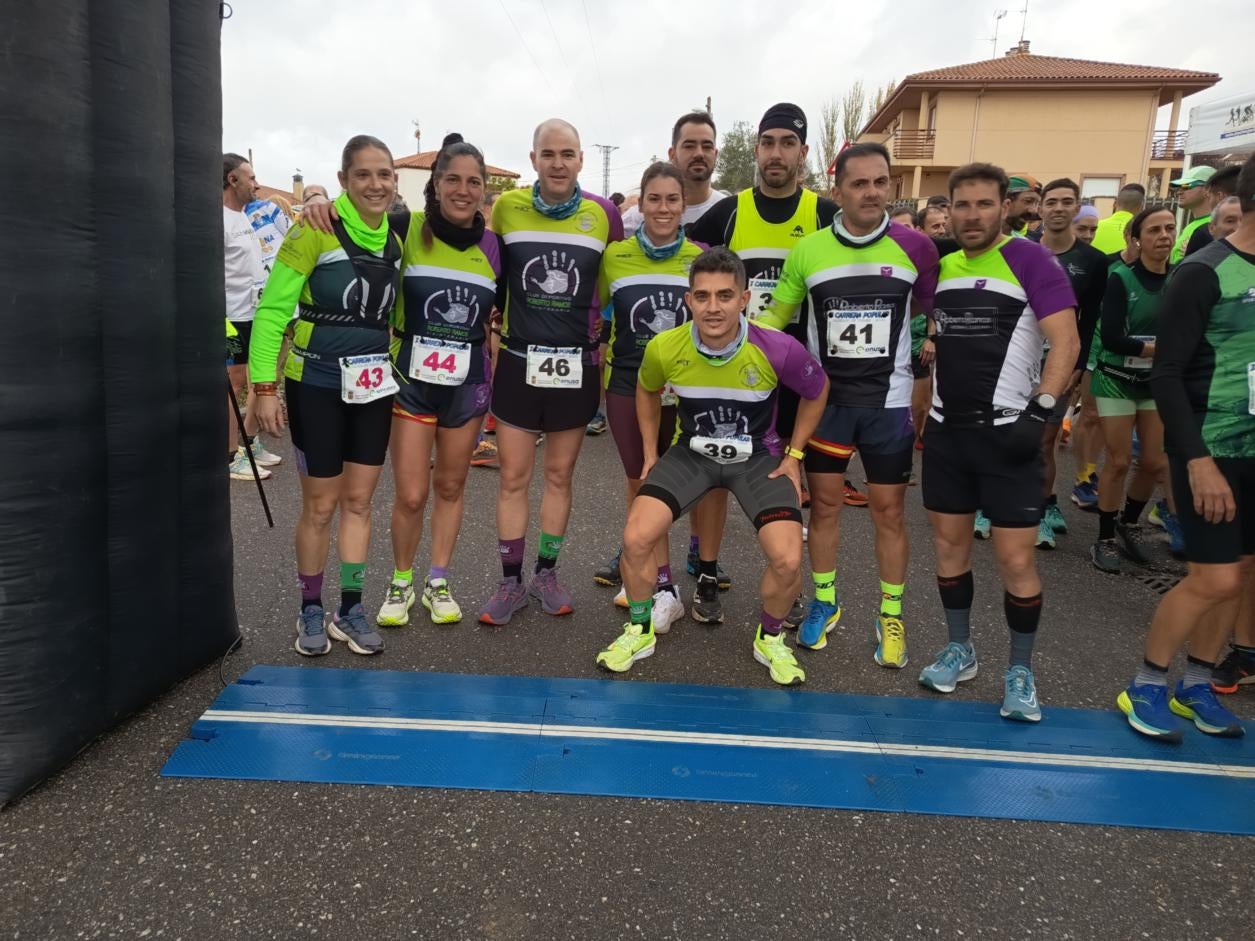 Dani Sanz y Verónica Sánchez, los más rápidos en Almenara de Tormes