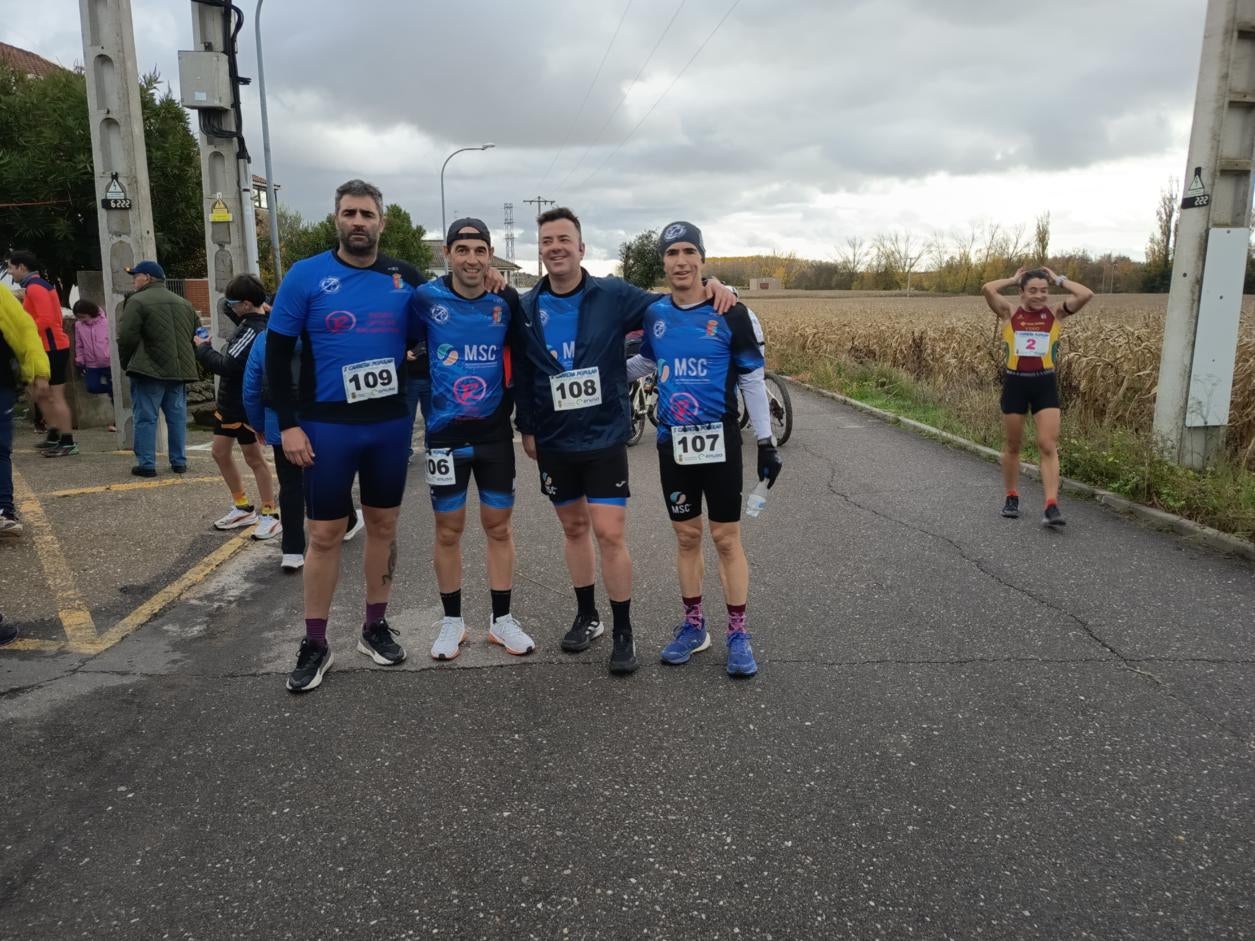 Dani Sanz y Verónica Sánchez, los más rápidos en Almenara de Tormes